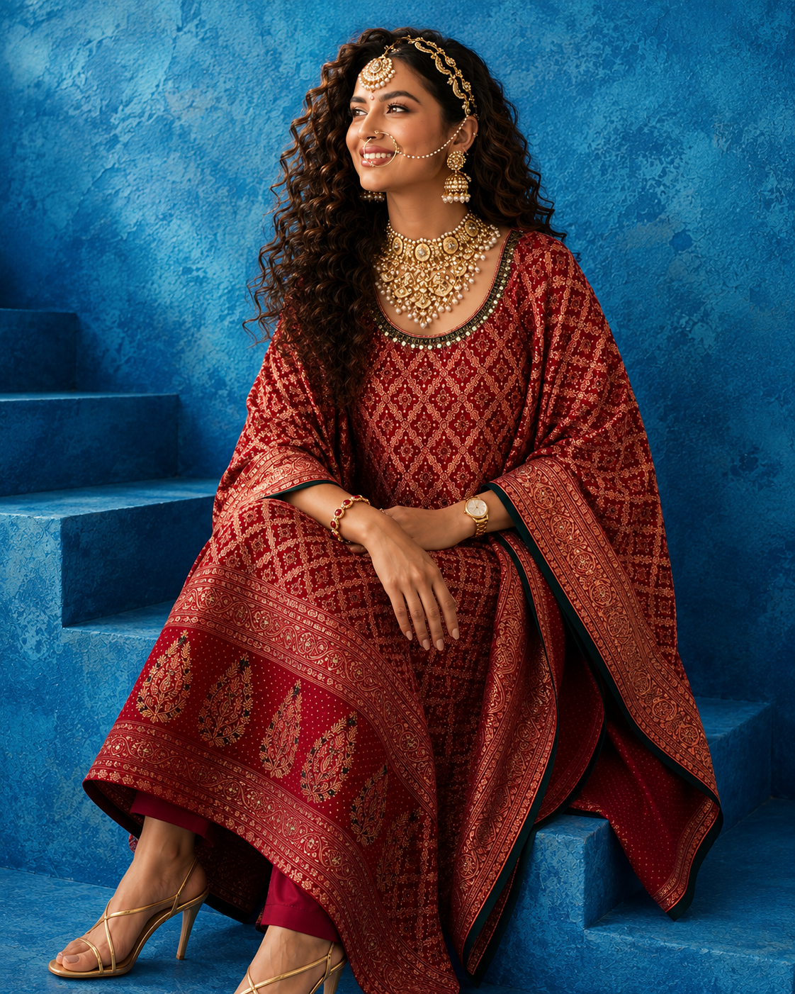 Naveli Kaftan Set