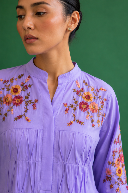 Kashish Mul Cotton Dress